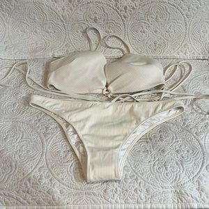 Shade‎ & Shore bikini, 36D top and large bottom, NWT